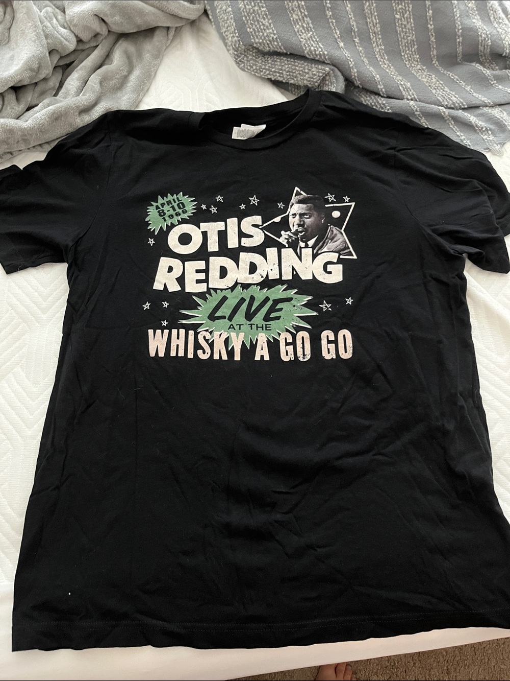 🎸2/$40 band tees Otis Redding Live Graphic Tee - Black
